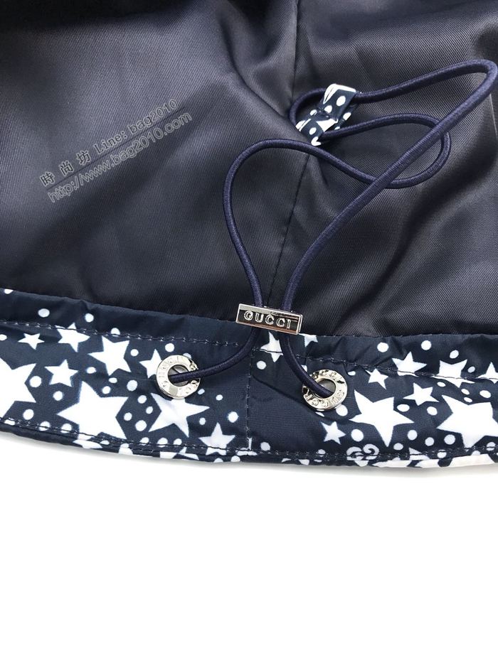 Gucci男裝 古奇2020最新爆款中長款星星印花羽絨服  ydi3157